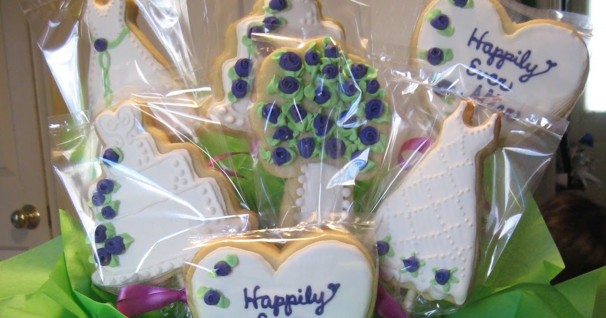 Cookies in the Cupboard Bridal Shower Cookie Bouquet