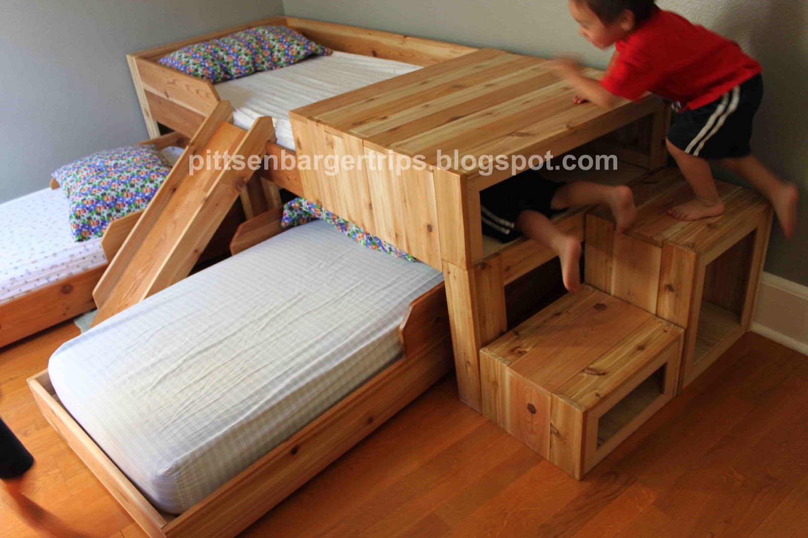 PITTS TRIP'S the Pittsenbarger identical triplets saga Big Boy Beds!