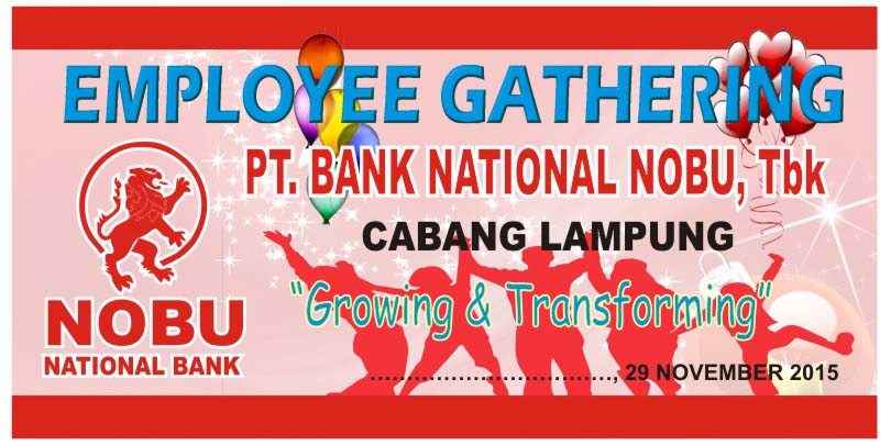 cetak spanduk gathering di bandar lampung Harga Murah