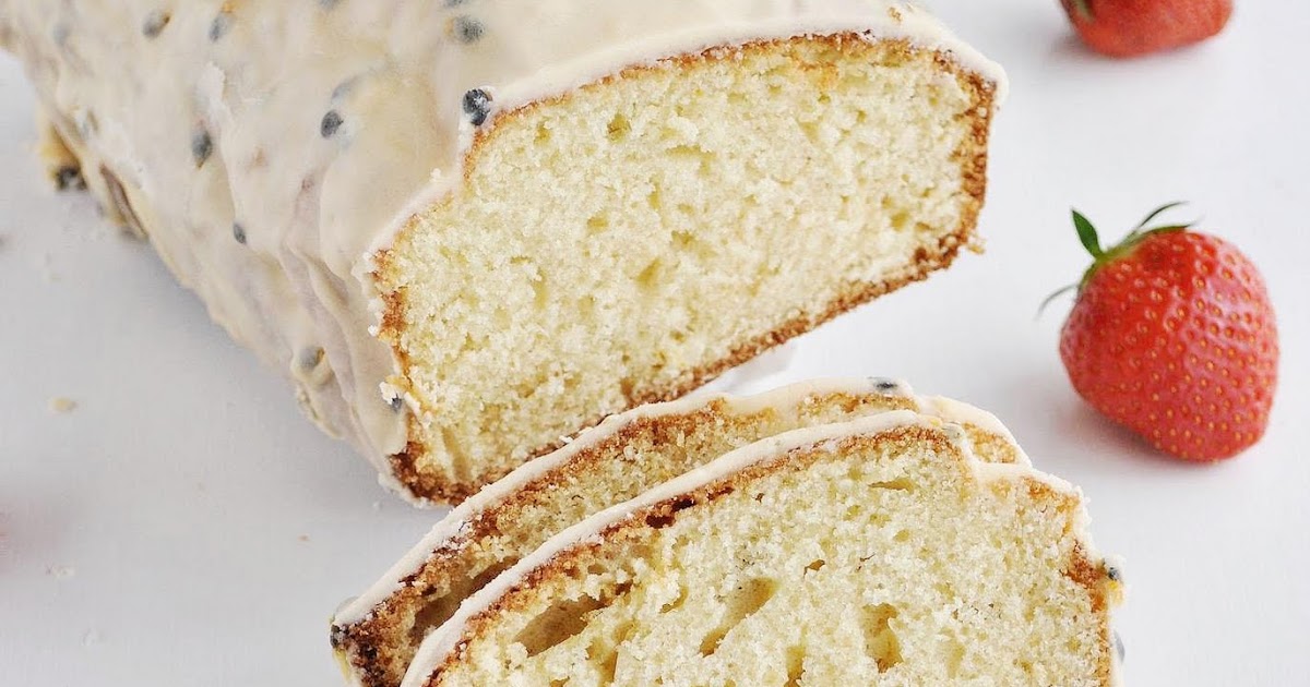 My Kitchen Treasures Passion Fruit Pound Cake