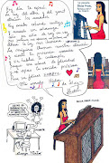 Poema de amor de Silvia escrito a mano por ella para Héctor e ilustrado por . (poema de amor de silvia hector)
