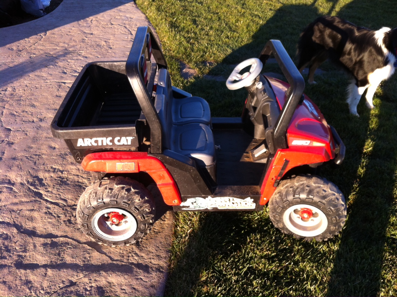 Goetz Everything PowerWheels Arctic Cat Modification Dump Bed