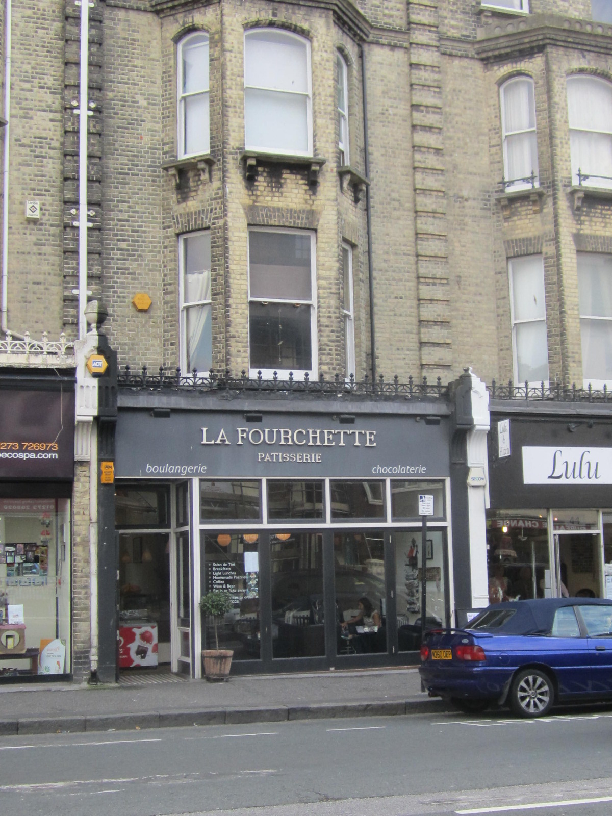 Coffee houses of Brighton La Fourchette, 42 Church Road, Hove