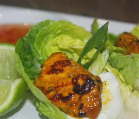 Tandoori salmon bites Tandoori salmon bites