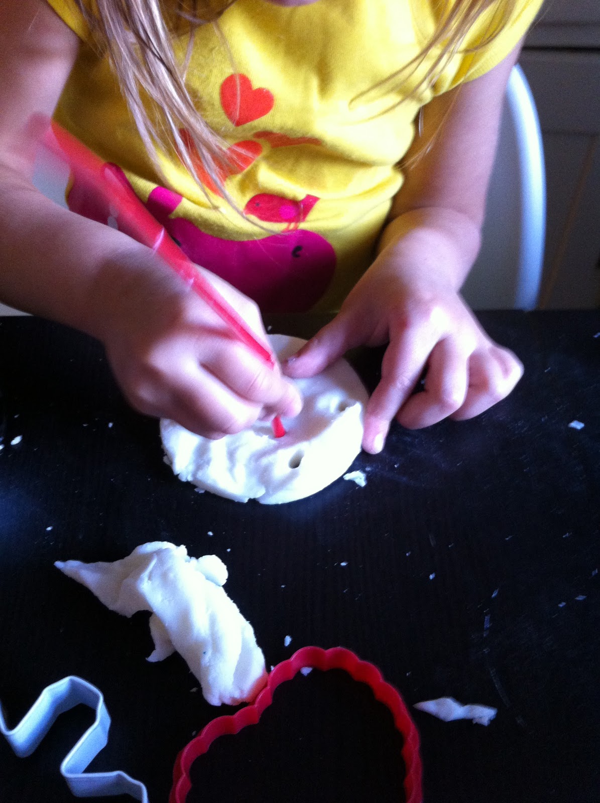 A Childhood List 138) Cornstarch Clay Ornaments