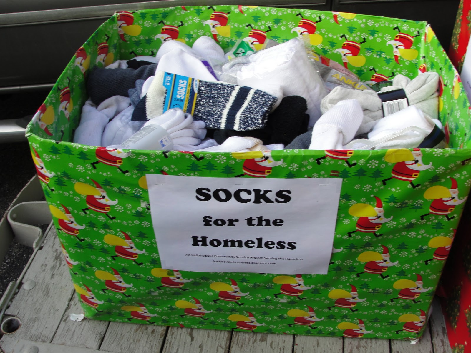 homeless socks indianapolis