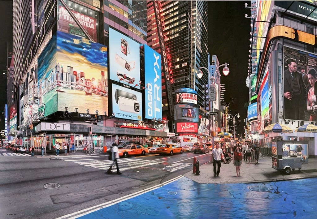 pintores-de-paisajes-modernos-urbanos paisajes-modernos-urbanos-pintados-al-oleo