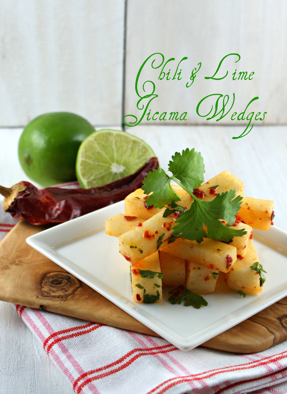 Authentic Suburban Gourmet Chili & Lime Jicama Wedges