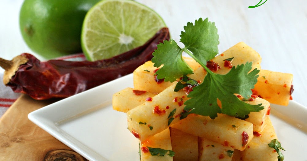 Authentic Suburban Gourmet Chili & Lime Jicama Wedges