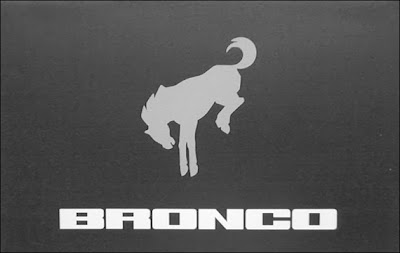 Ford bronco logo vector #2