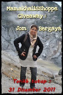 mamakhalisshoppe Giveaway: Jom Bergaya