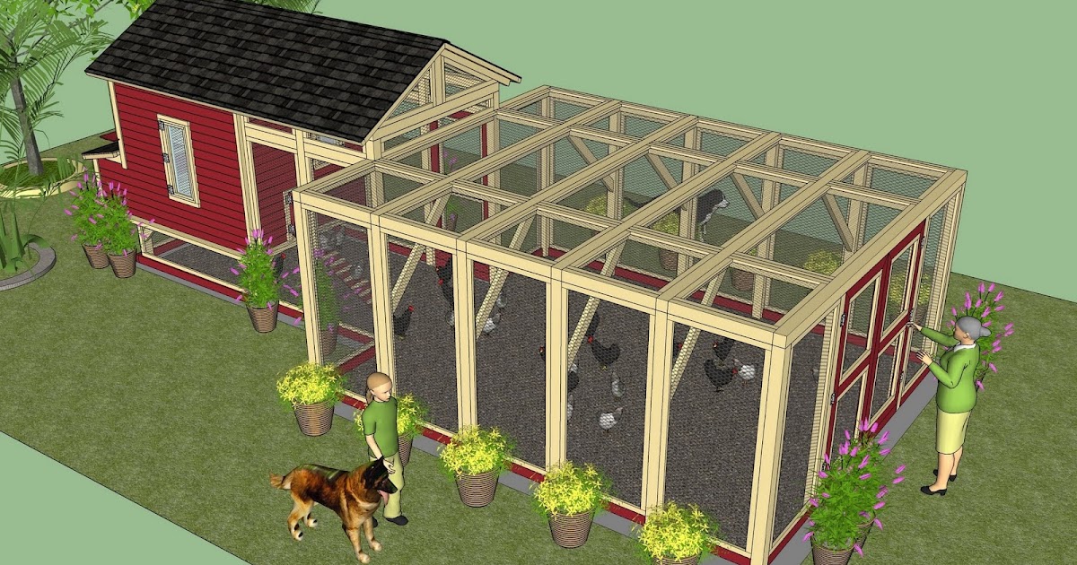 How Big A Chicken Coop For 50 Chickens