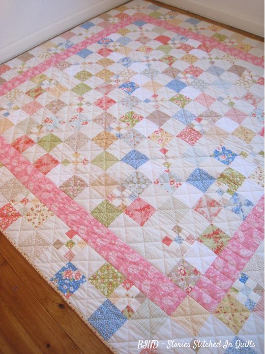 BIND Stories Stitched in Quilts Summer Love Quilt