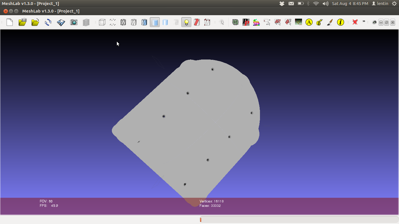 Technolabsz Meshlab A 3d Viewer For Linux