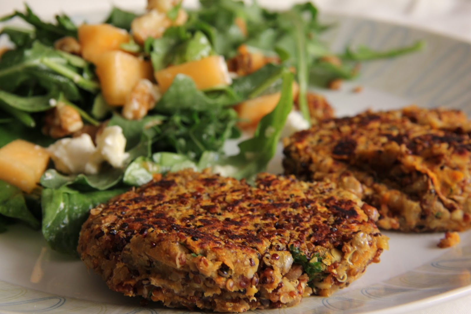 bona food Sweet Potato, Lentil and Quinoa Patties