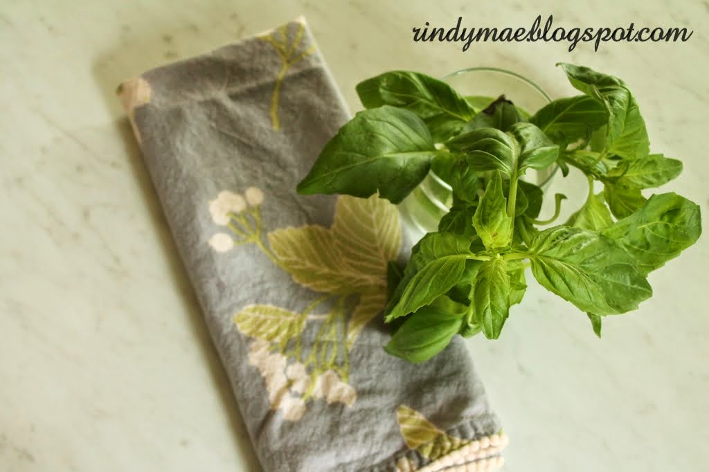Rindy Mae How To Store Fresh Basil...For A Month