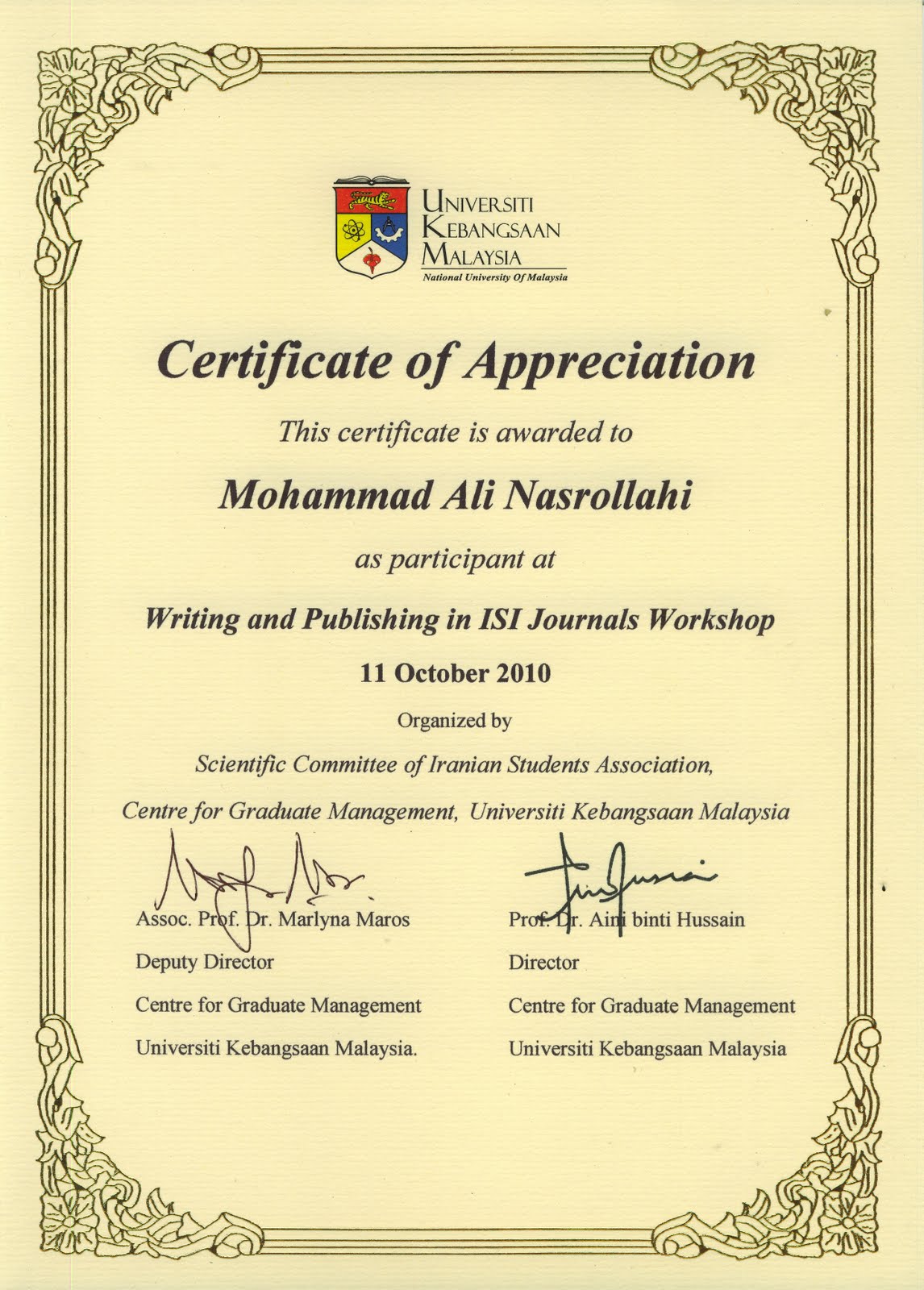 i-Teach-u-English! Mohammad Ali Nasrollahi
