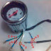 Installing MOTO R analog tachometer