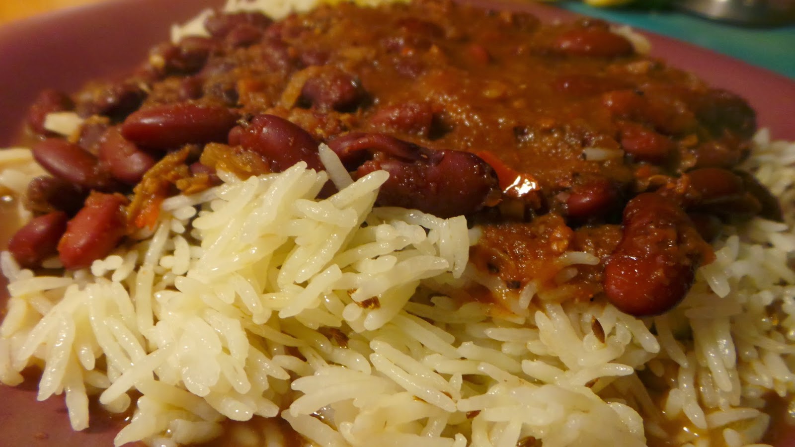 Effervescence Kashmiri Rajma with Jeera Rice (No oniongarlic recipe)