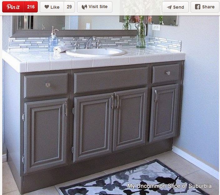 McEntire House Makeover How to Paint Bathroom