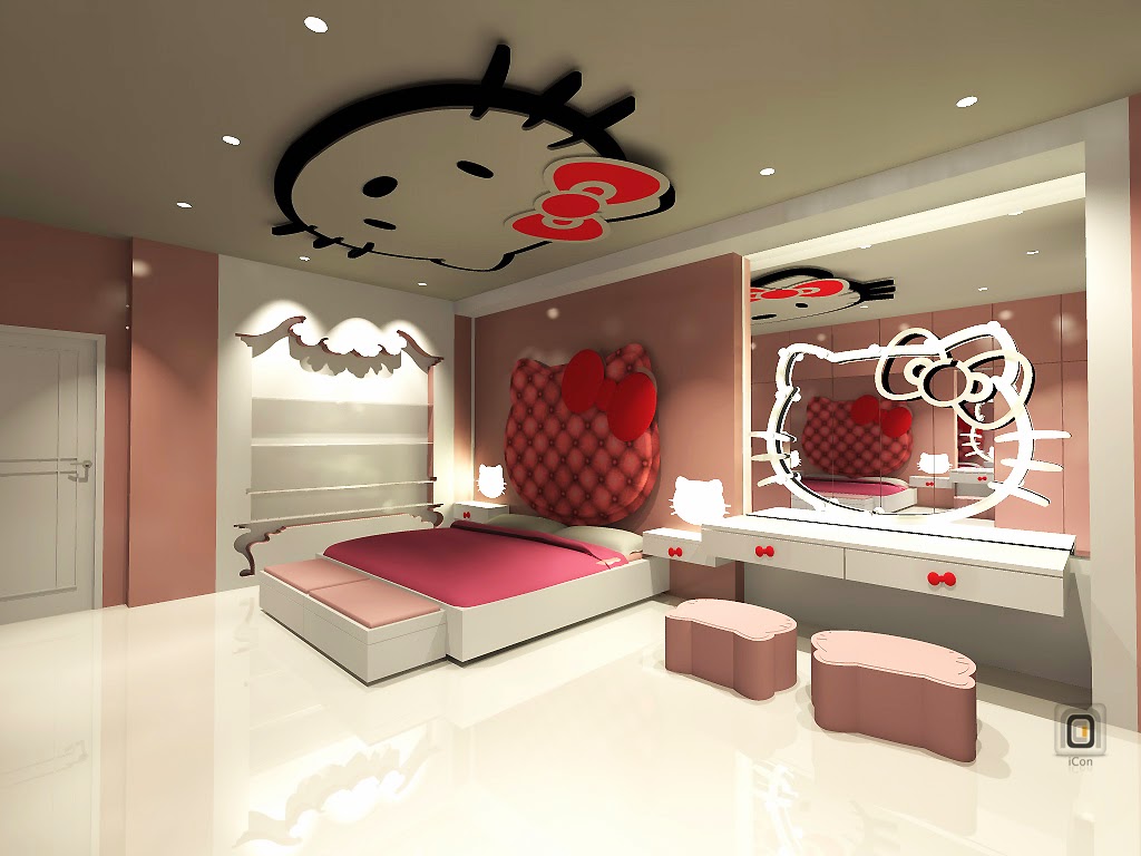 Desain Kamar Tidur Modern Hello Kitty Desain Kamar Tidur Modern Hello Kitty