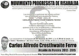 ACTO DEL MOVIMIENTO PROGRESISTA DE RISARALDA EN PEREIRA