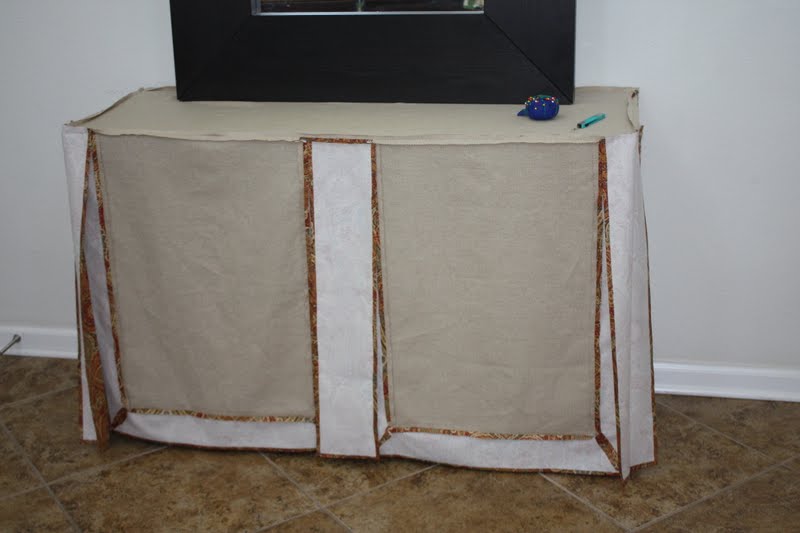 alamode Tailored Table Skirt Tutorial Living Savvy