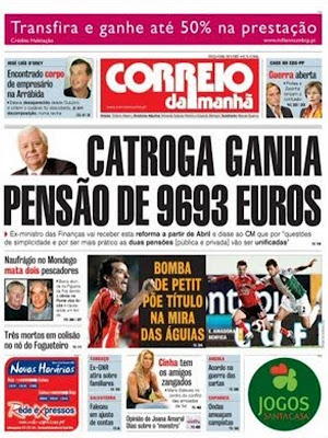 FALTA DE VERGONHA  Catroga+troika