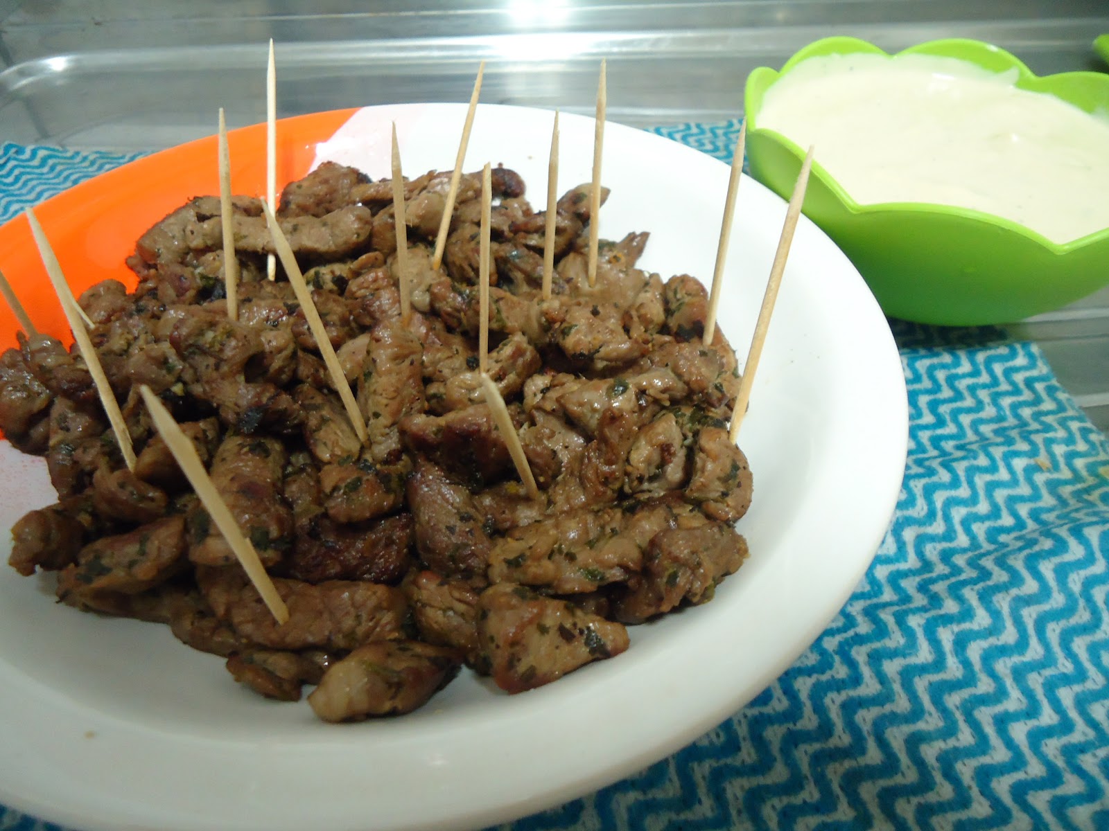 Receita Filet mignon aperitivo com molho de Mundo