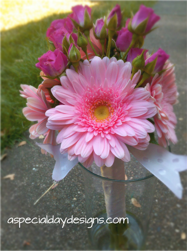 A Special Day Designs DIY Sacramento Lake Tahoe Wedding Flowers Pretty