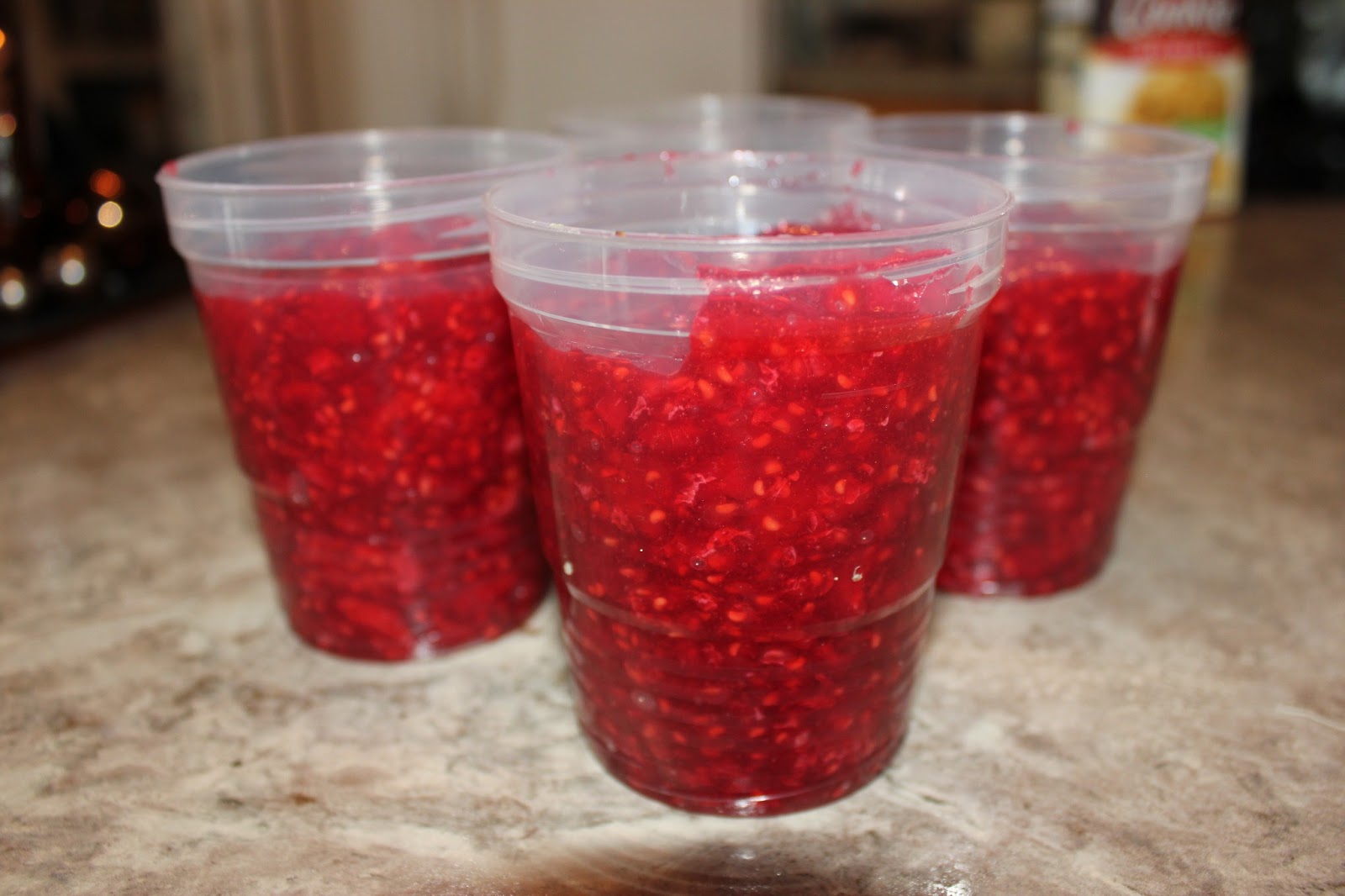 Sisters Luv 2 Cook Super Easy Raspberry Freezer Jam