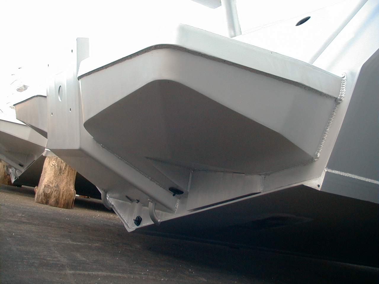 AMF Boats Alloy Boat Builders AMF 580 Vee Berth Cabin Factory Overview