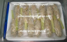 Basa Paste With Sugar Cane or with Lemongrass - Chạo cá tra