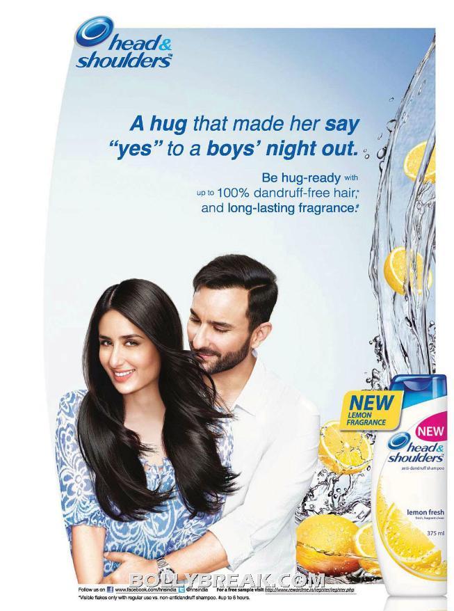 Celebrity Ads: Kareena Kapoor Head & Shoulders Ad - FamousCelebrityPicture.com - Famous Celebrity Picture 