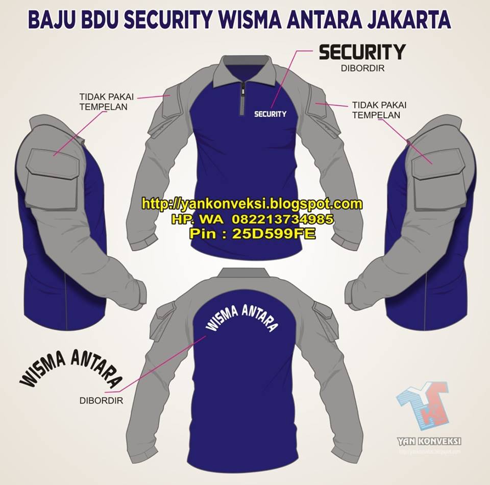 KAOS BDU SATPAM