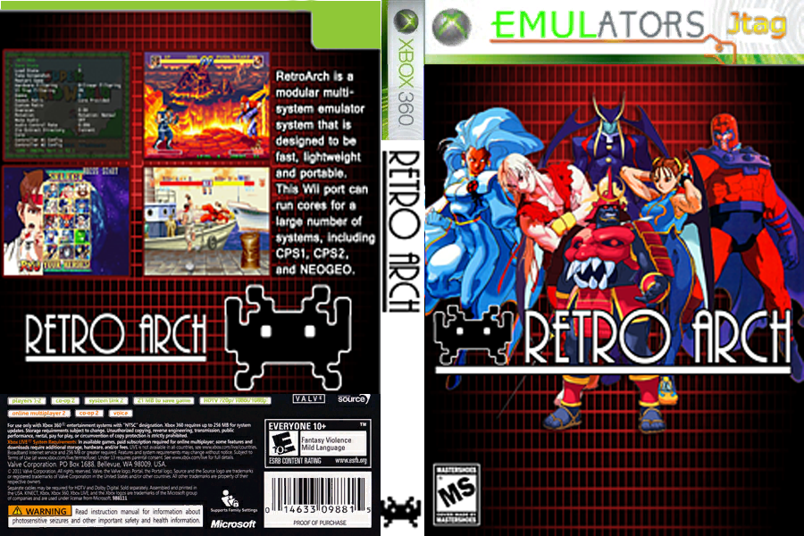 BLOG DI MAXMOD EMULATORE RETROARCH NUOVA VERSIONE PER XBOX360 MUNITE