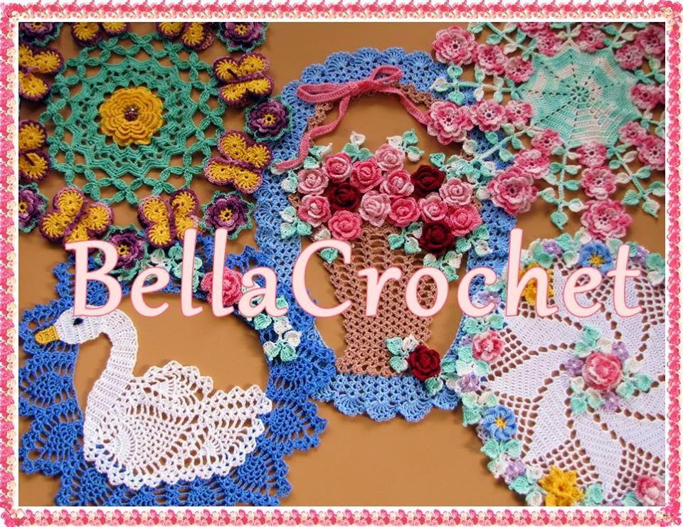 BellaCrochet More Vintage Floral Doilies