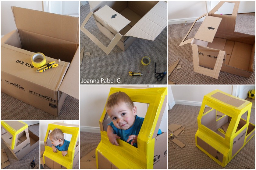 Be Creative Mummy / UK lifestyle Blog / Crafts How to Make a Cardboard
