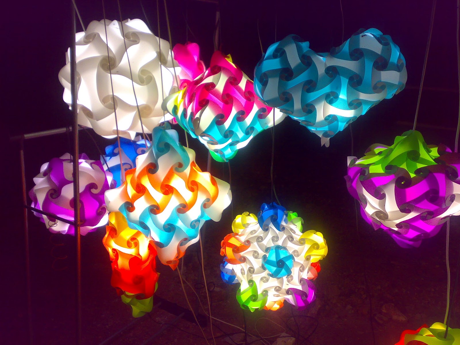 VLightDeco IQ Light Puzzle Pendant Jigsaw Lamp Styles IQ Light Puzzle