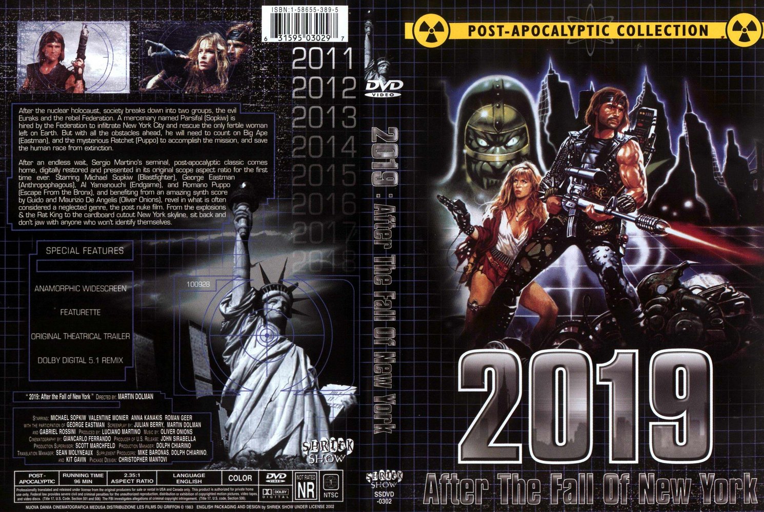 2019 After the Fall of New York 1983 Trailer - YouTube