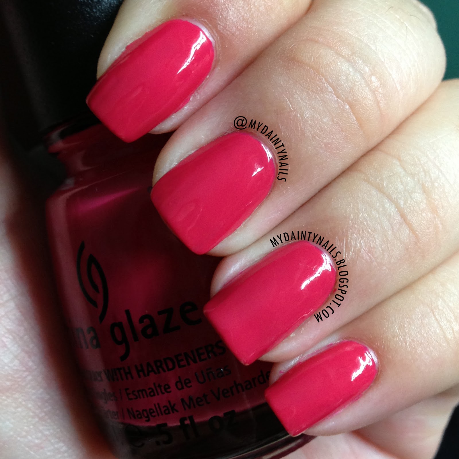OPI Nail Lacquer in Passion, Suzi's Hungary Again!, OPI Red Review