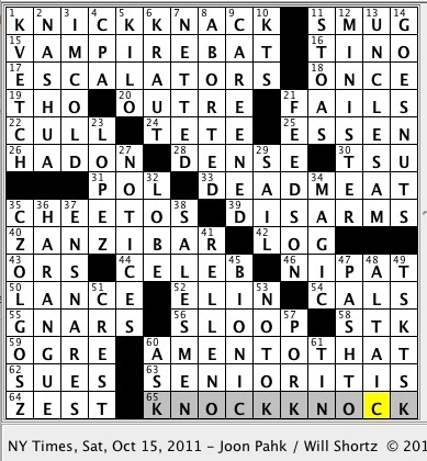Rex Parker Does the NYT Crossword Puzzle: Island state in 1964 merger
