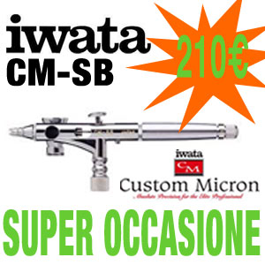 Iwata Custom Micron CM-SB Occasione