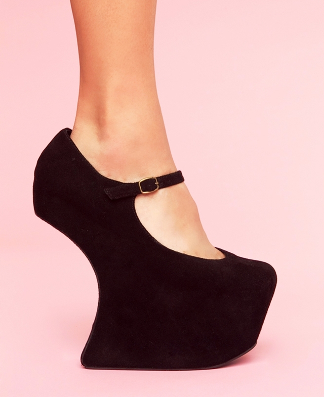 sapato salto invisivel