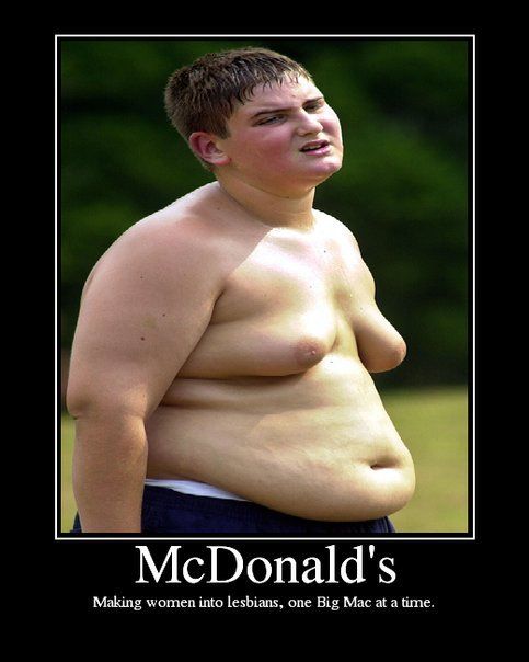 Fat People Eating At Mcdonalds 11