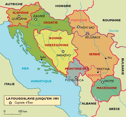 Le Blog de Gilles: Les Etats issus de l'ex-Yougoslavie