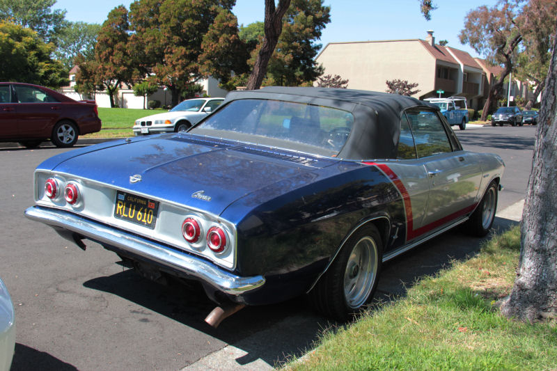 California Streets Alameda Street Sighting 1966 Chevrolet Corvair