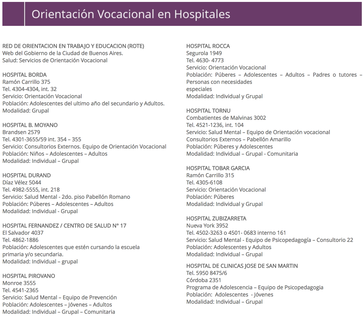 Orientación vocacional