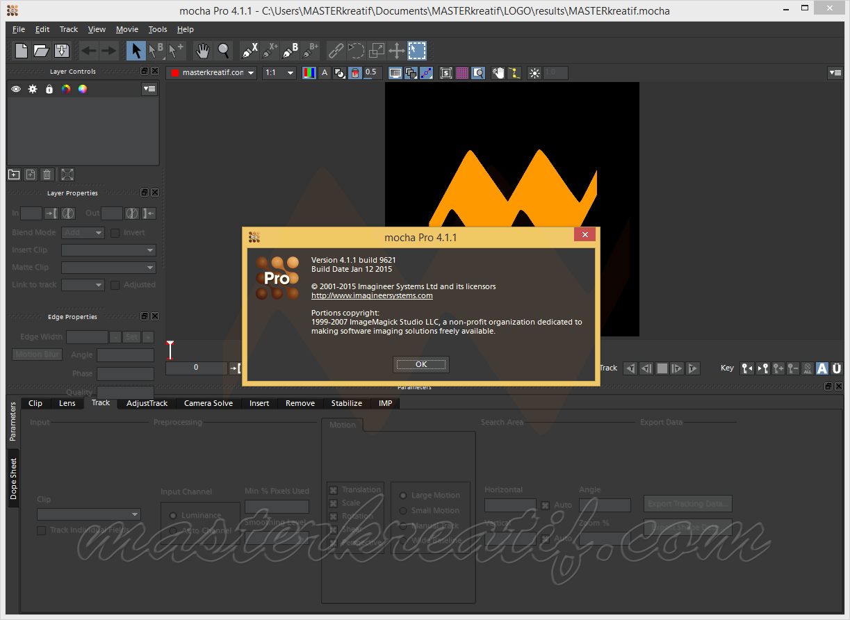 mocha pro power mesh