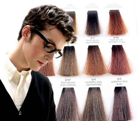 Colored Men Hair